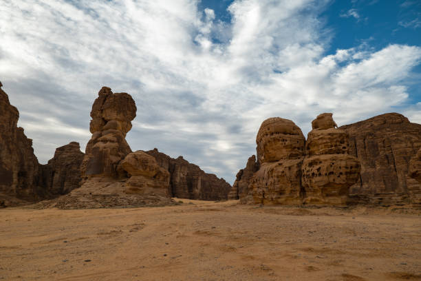 istock Outcrop geological formations, Al Ula in Saudi Arabia 1204777332