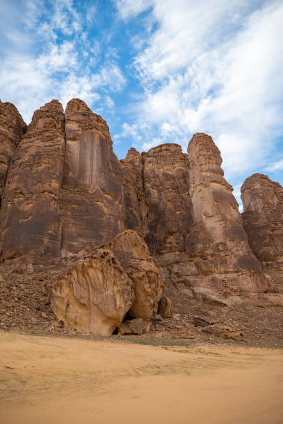 istock Outcrop geological formations, Al Ula in Saudi Arabia 1204777338