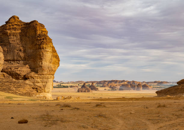 istock Outcrop geological formations, Al Ula in Saudi Arabia 1204778211
