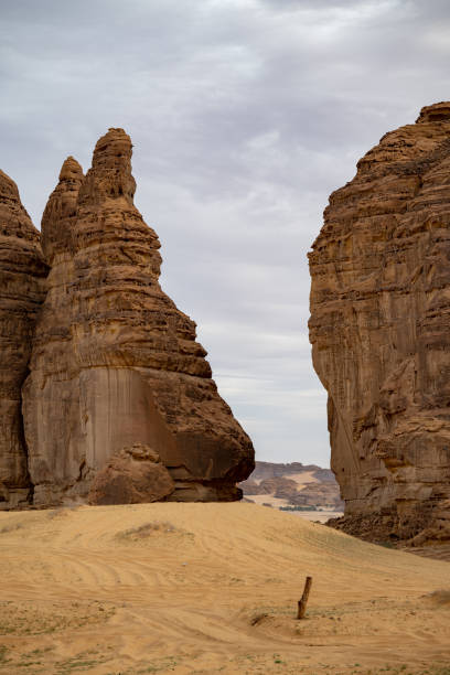 istock Outcrop geological formations, Al Ula in Saudi Arabia 1204778226
