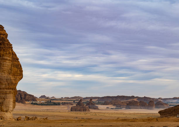 istock Outcrop geological formations, Al Ula in Saudi Arabia 1204785547