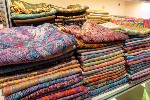 istock Traditional colored textile or known as 