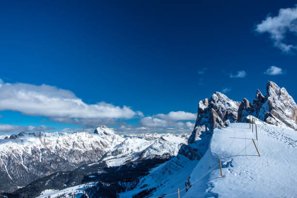 istock Italian Dolomites ready for winter season 1204787413