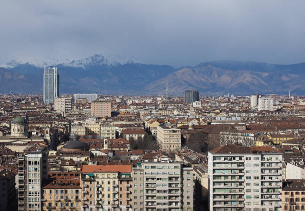 istock Aerial view of Turin 1204788115