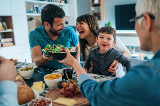 istock Family healthy brunch 1204790377