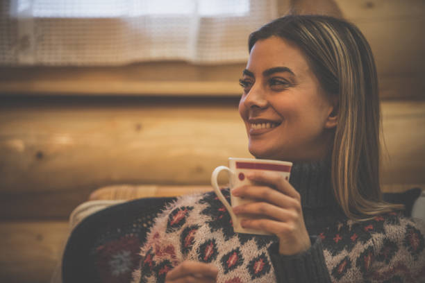 istock She likes tea for winter time 1204799329