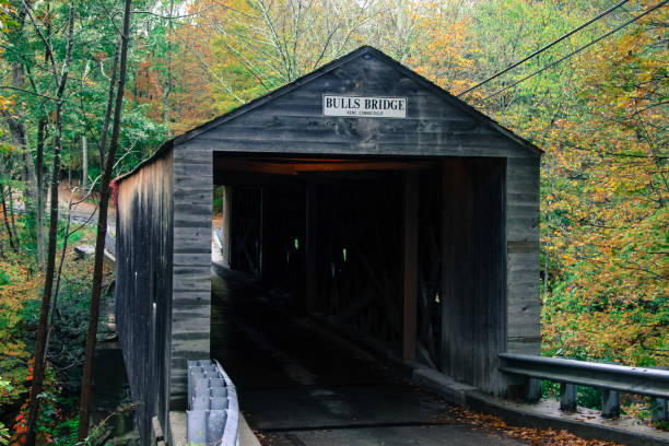 istock Bull's Bridge in Kent, Connecticut, USA 1204800804