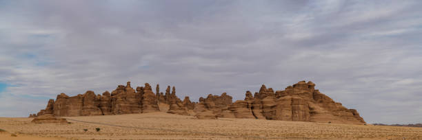 istock Outcrop geological formations, Al Ula in Saudi Arabia 1204803371