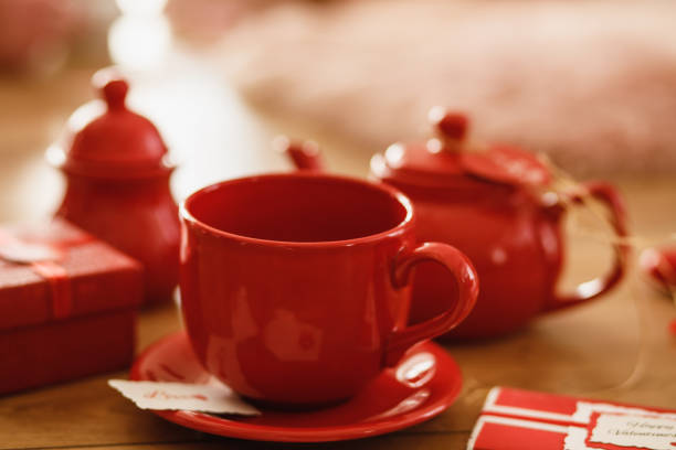 istock Starting the Valentine's day with a nice cup of tea 1204806700