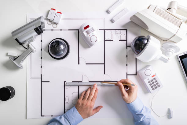 istock Close-up Of An Architect's Hand Drawing Blueprint 1204813833