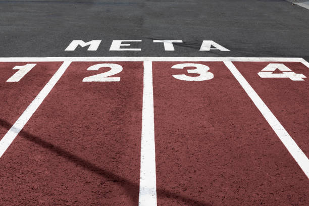bottom line finish. Starting point. Entrepreneurs. win or lose. Be the first. Be the second. Be the third. Running track Running track. Conceptually start and end of something. Career. new challenges. reach destination stock pictures, royalty-free photos & images