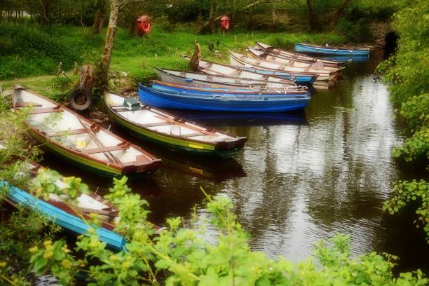istock Colorful boats 1204818185