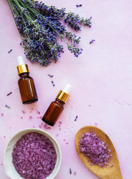 istock flat lay composition with lavender flowers and natural cosmetic 1204821530