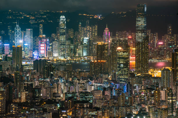 istock Kowloon and Hong Kong Skyline 1204823181