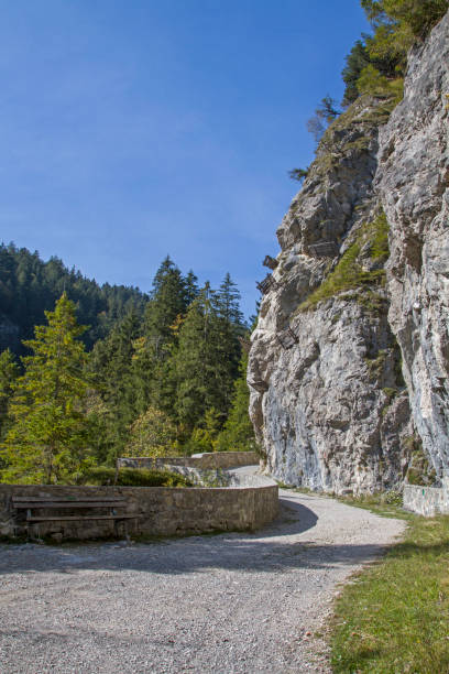 istock old Gachtpass road in Tyrol 1204824185