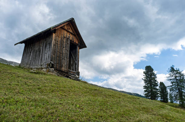 istock old barn in the mountain 1204829970