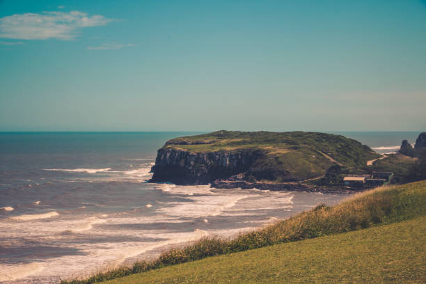 istock Sea and cliff in the background 1204832606