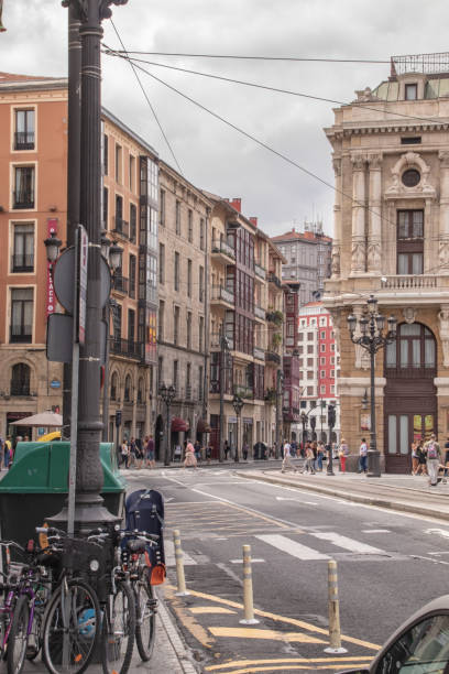 istock Wide street in the Basque Country 1204839233