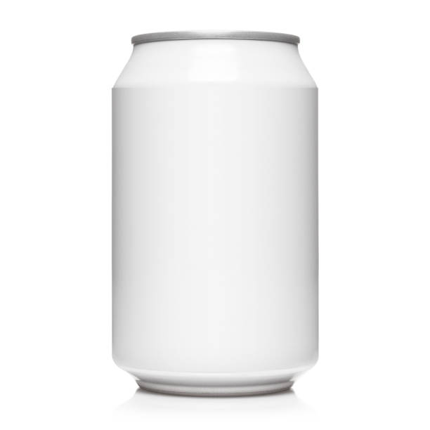 istock White aluminium can on white 1204839407