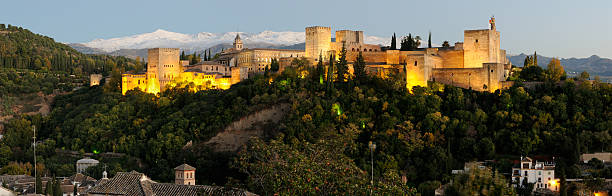 istock Alhambra and Sierra Nevada in happy hour 120484745