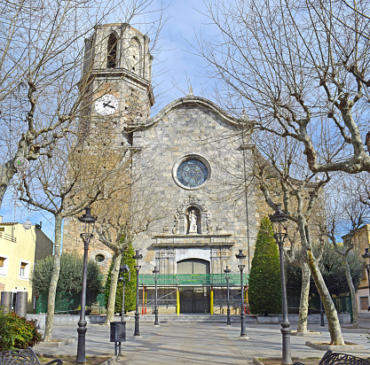 Iglesia de San Nicolás en Malgrat de Mar Barcelona photo