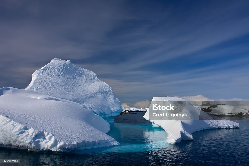 Icebergs na Antártida - Royalty-free Antártida Foto de stock