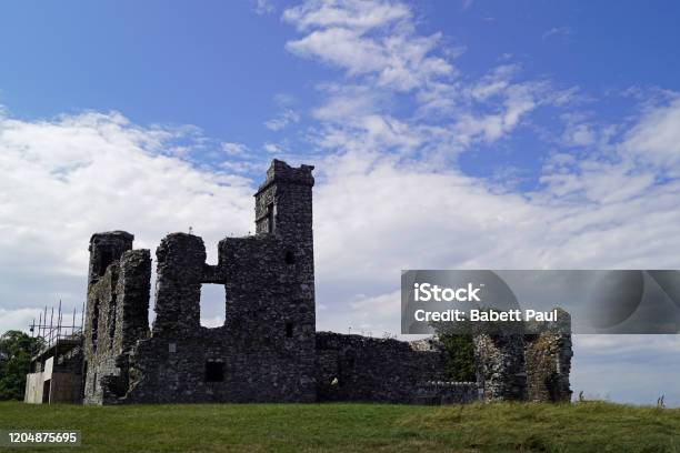 Slane Hill And Abbey County Meath Ireland Stock Photo - Download Image Now - Slane Hill, Architecture, Bell