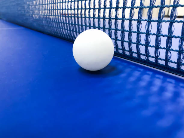 istock Table tennis equipment. 1204884912