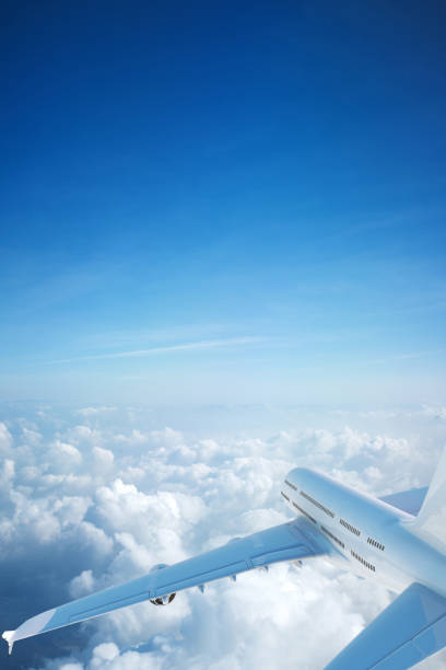 istock Air travel background. 1204892405