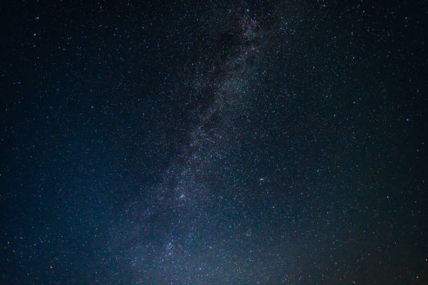 istock Night Sky with Stars and Milky Way Universe 1204892550