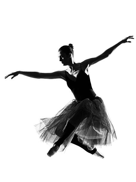 istock woman ballet dancer ballerina jumping leap 120489849