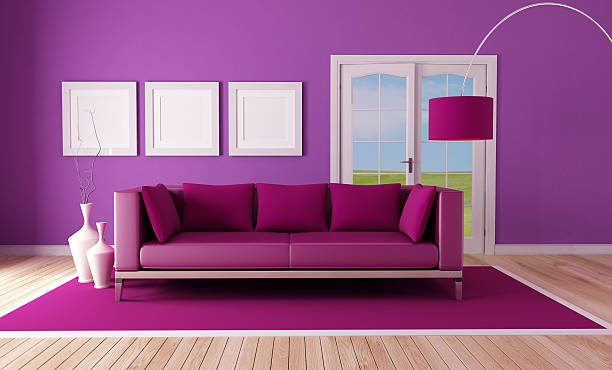 istock country purple living room 120490162