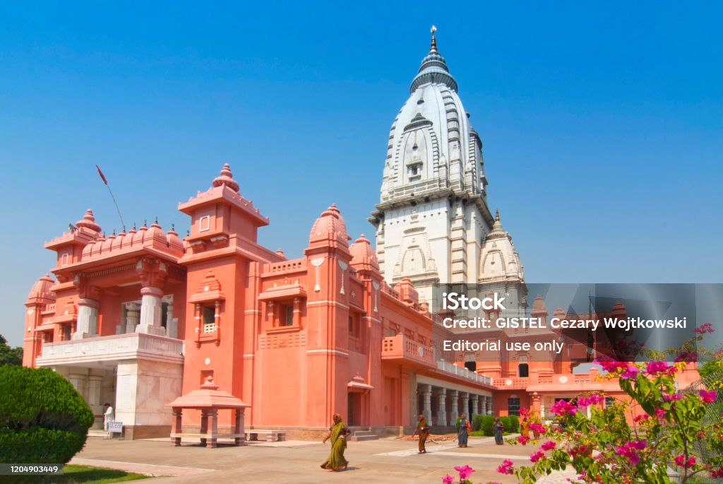 New Vishwanath Temple Or Birla Mandir Hindu University Varanasi  Benaresindia Stock Photo - Download Image Now - iStock
