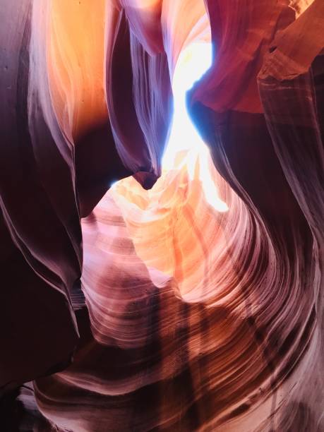 istock Antelope canyon playing with the sun 1204904235
