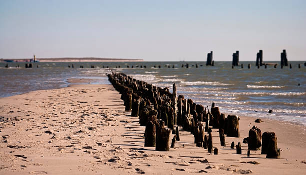 istock Old pier on Wangerooge island 120491412