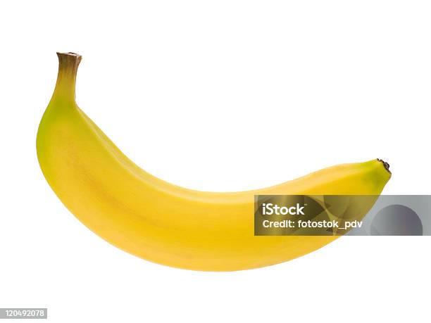 Banana Stock Photo - Download Image Now - Banana, Cut Out, White Background