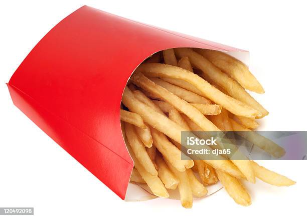 French Fries Stock Photo - Download Image Now - Fast Food Restaurant, Unhygienic, Packing