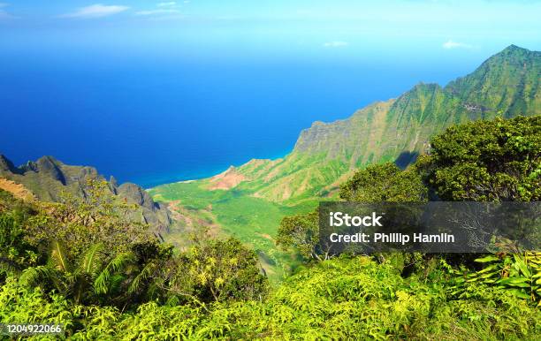 Kauai Stock Photo - Download Image Now - Mountain, Beach, Beauty In Nature