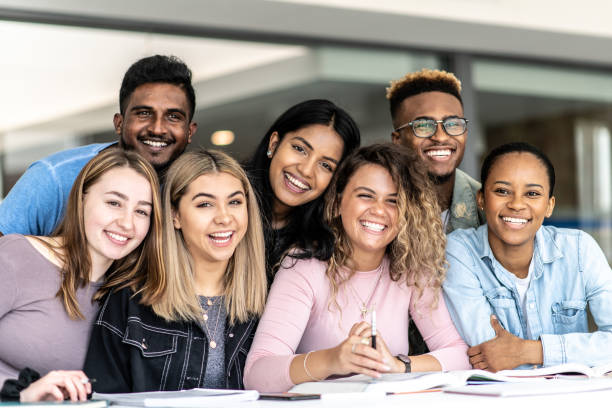 istock Multi-Ethnic Group of University Students Portrait stock photo 1204939228