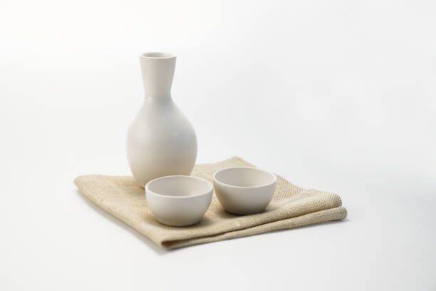 istock Tasty sake that seems to be in sake bottle 1204943852