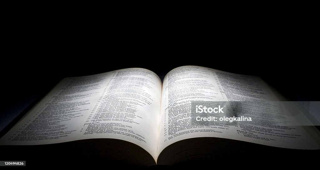 Bibbia - Foto stock royalty-free di Aperto