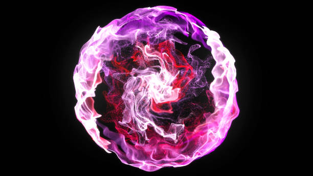 istock galaxy or portal:Liquid shapes abstract holographic 3D wavy background 1204954441