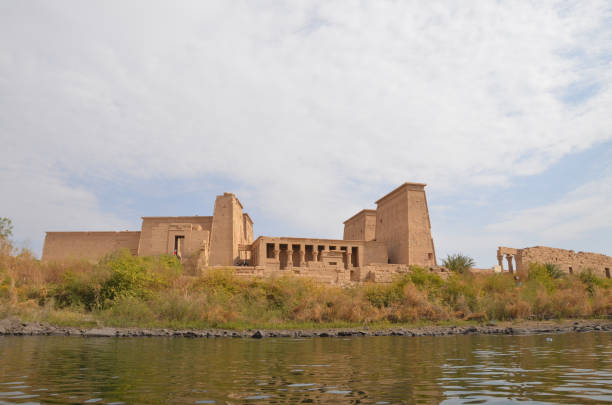 istock Philae island at Aswan during afternoon time. 1204955237
