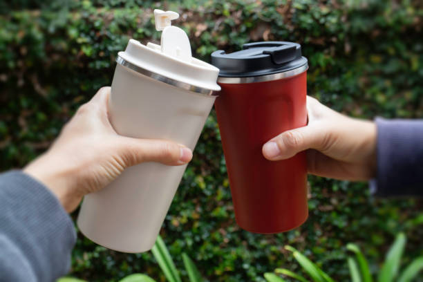 istock Personal thermos water container for travel 1204957114