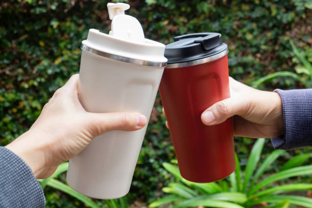 istock Personal thermos water container for travel 1204957115
