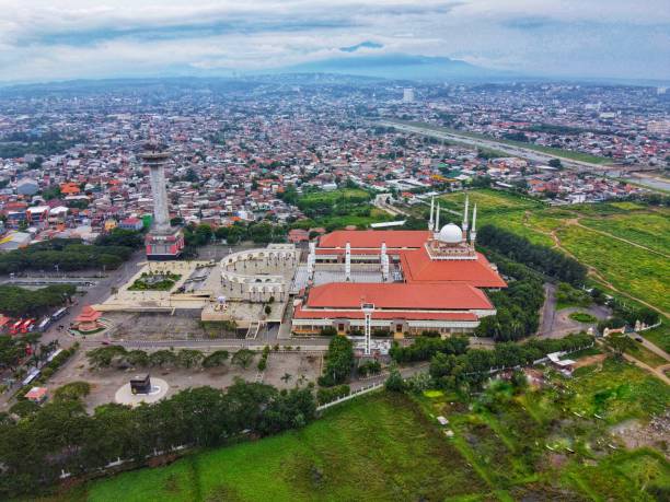 istock Beautiful architecture of Great Mosque of Central Java Semarang Indonesia 1204959152