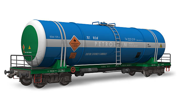 бензин автомобиль танкер железнодорожный - commercial land vehicle man made object land vehicle rail freight стоковые фото и изображения