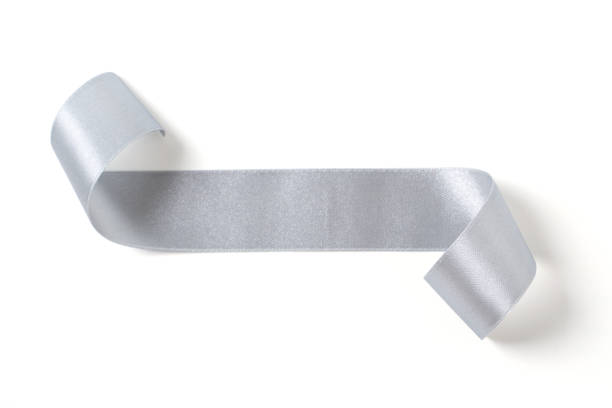 istock silver banners ribbons label on white background 1204980682