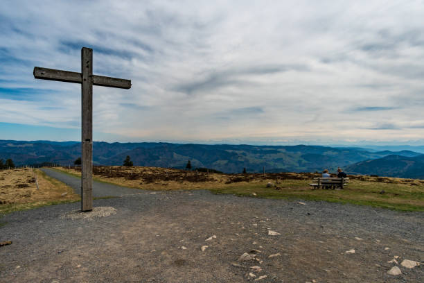 istock Hike on the Belchen in beautiful Schonau in the Black Forest 1204989721