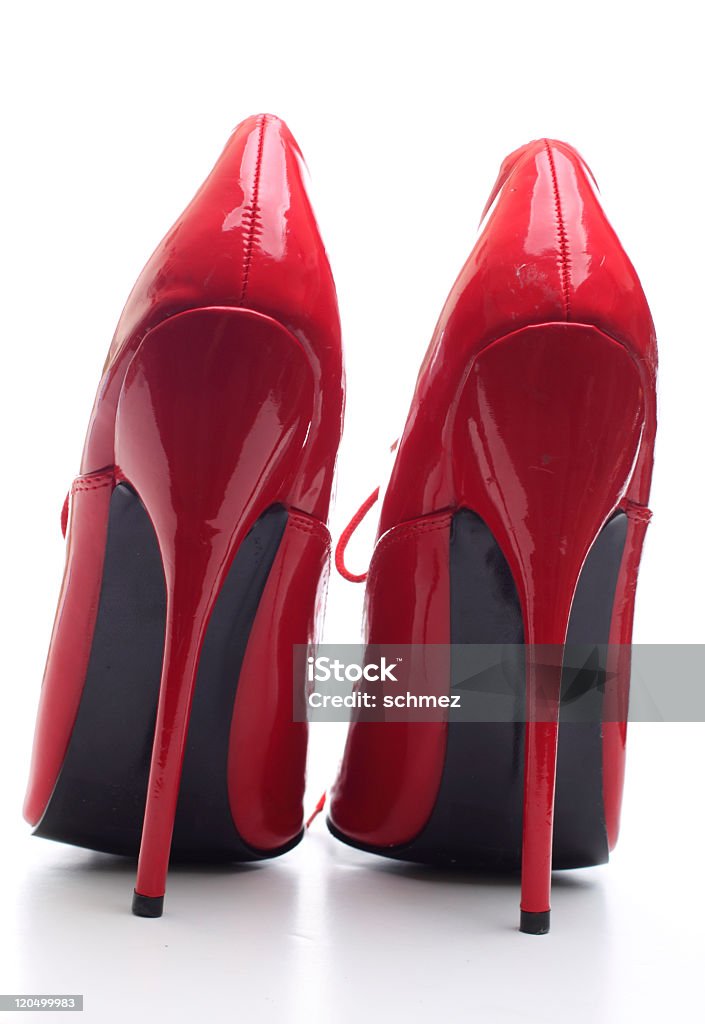 Chaussures sexy à talon haut rouge - Photo de Chaussures libre de droits